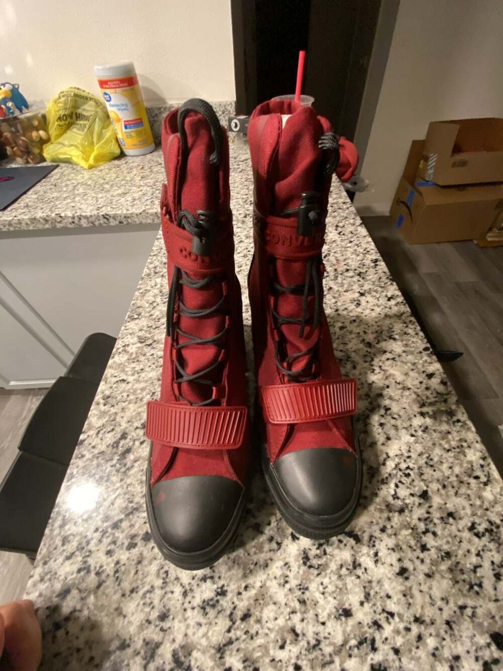 Converse Chuck Taylor All Star High Heel Platform Boots
